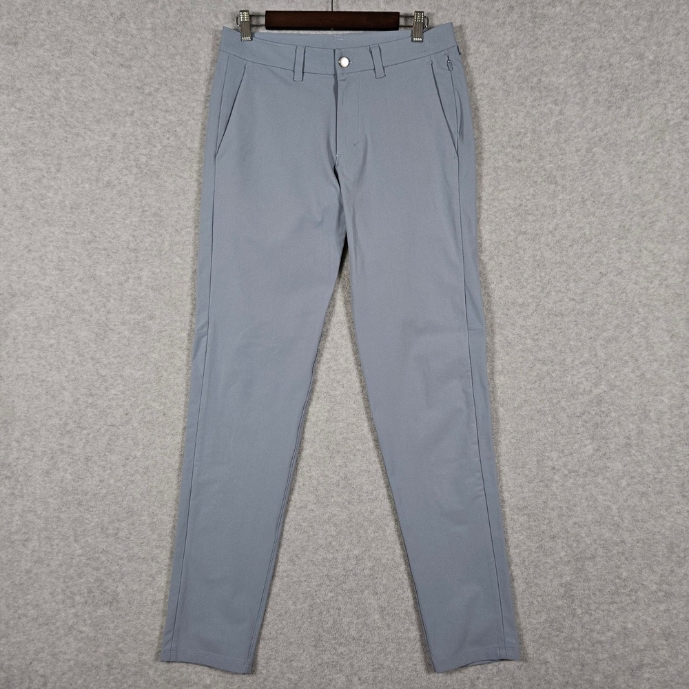 Lululemon (Men's 31) Blue Commission Pant Slim Warpstreme Golf Casual Tech Pants